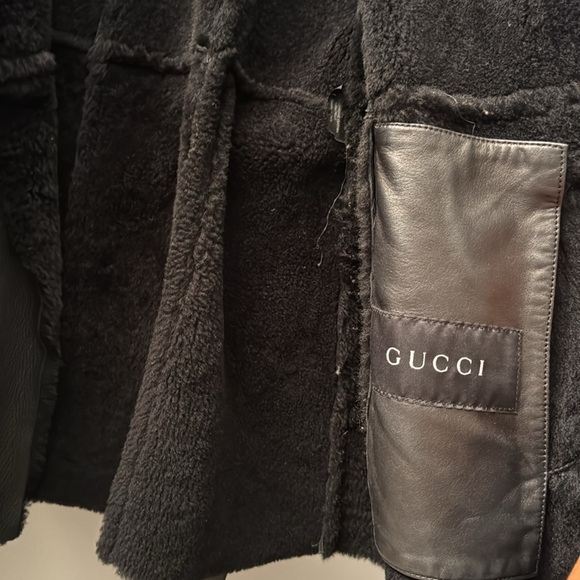 SALE‼️Gucci Leather Coat - Picture 4 of 17